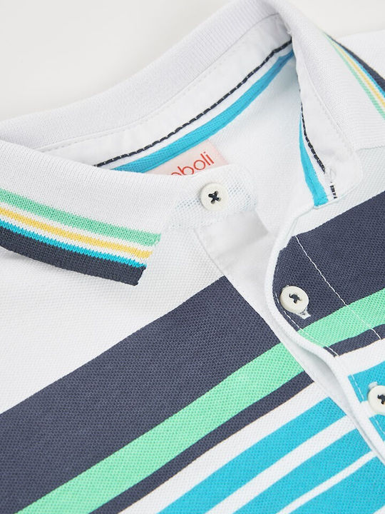 Kids Polo Short-Sleeved White