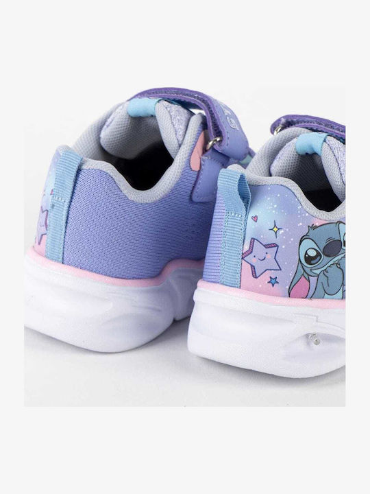 Stitch Детски Маратонки Анатомични Светещи Лилави