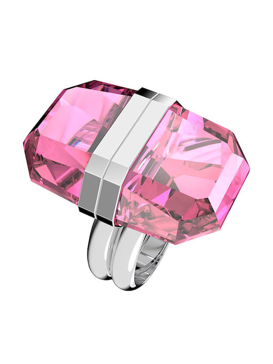 Swarovski Γυναικείο Δαχτυλίδι από Ατσάλι Επιχρυσωμένο Swarovski Γυναικείο Δαχτυλίδι από Ατσάλι Επιχρυσωμένο