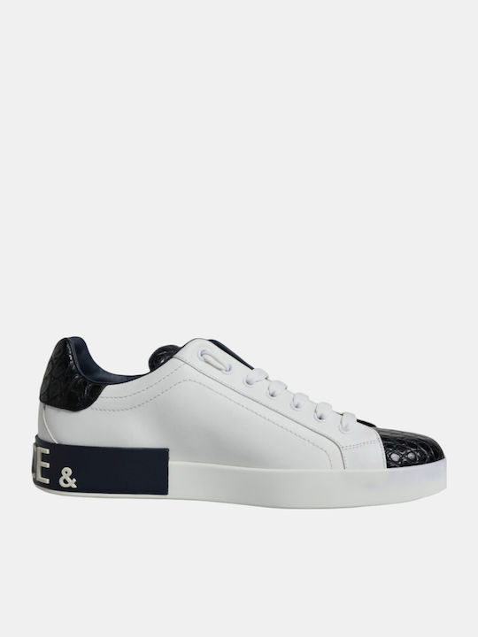 Dolce & Gabbana Portofino Sneakers Λευκά