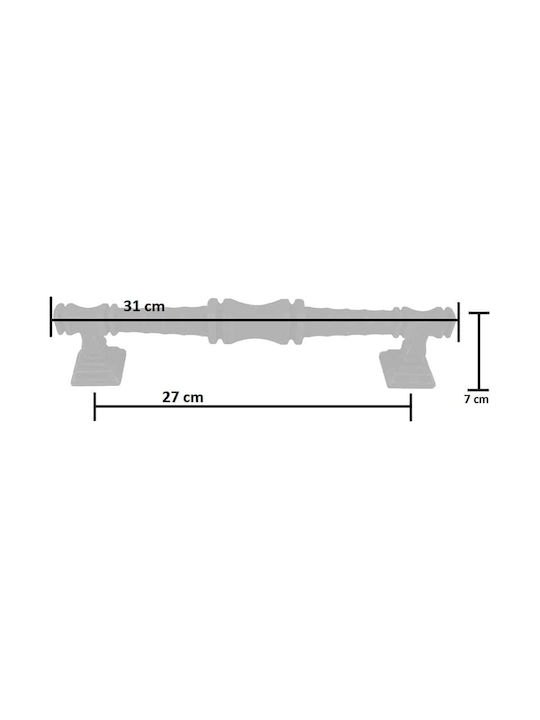 Galbusera Λαβή Εξώπορτας 310mm Μπρούτζινο