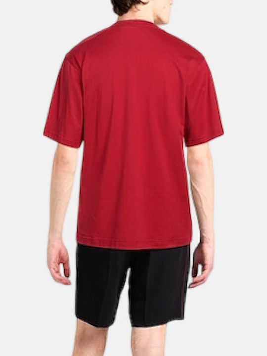 Dolce & Gabbana Kurzarm Herrenblusen Rot