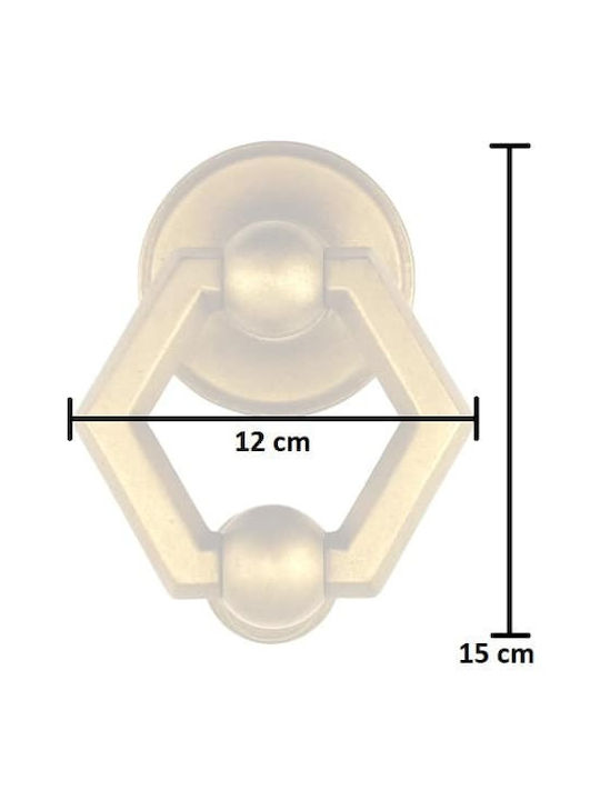 Ρόπτρο Πόρτας Pasotti Krikos Vibrato 12x15cm