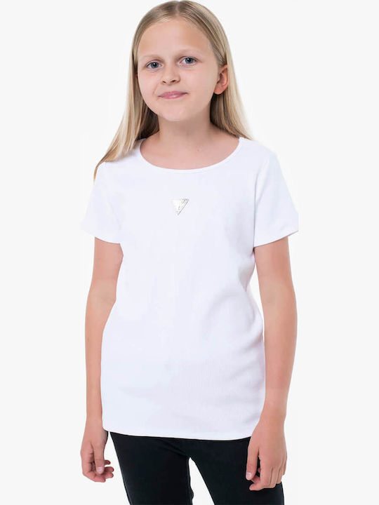Kids' Shirt Short Sleeve White