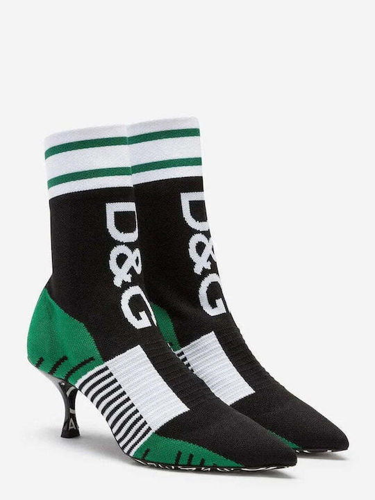 Dolce & Gabbana Green Ankle Boots