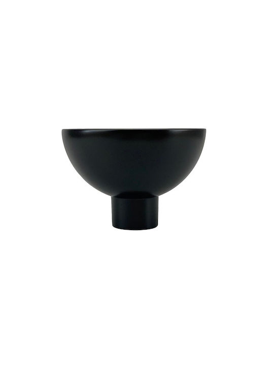 Viefe Buton Mobilier din Lemn & Plastic în Culoare Negru Φ45mm 0489045NM223 1buc