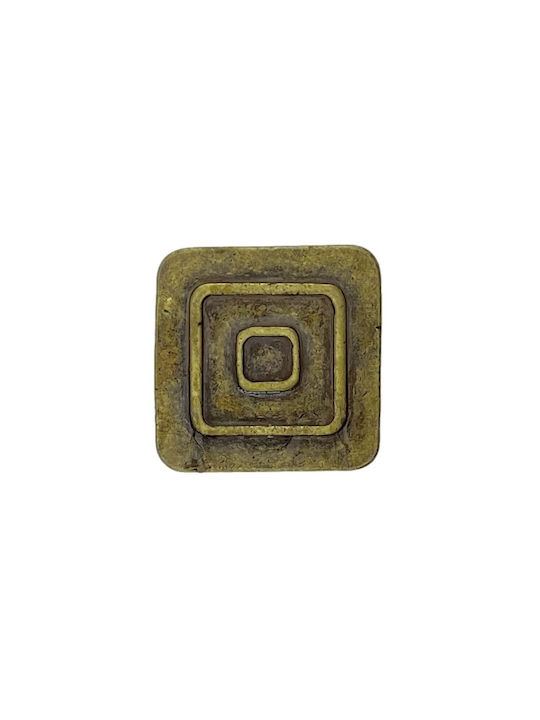 Herrajes Palencia Antik Knopf Möbelgriff aus Metallisch in Gold Farbe 410342 1Stück