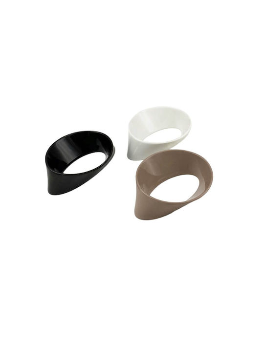 Pamar Pamar Mn 2210 96mm Handgriff Möbelgriff aus Porzellan in Braun Farbe 119mm (Zentrenabstand 96mm) MN-2210-96-BEIGE 1Stück