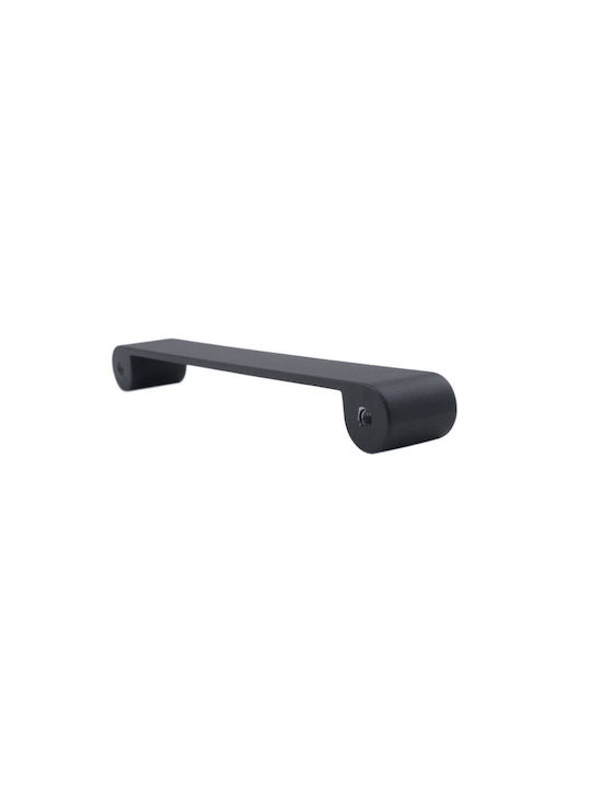 Pamar Handgriff Möbelgriff aus Metallisch in Schwarz Farbe 32mm 295004 1Stück