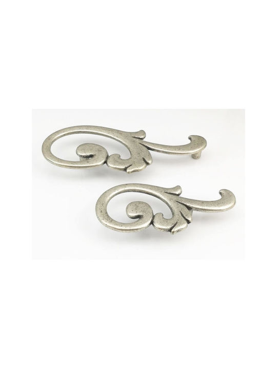 Mâner Pentru Mobilier Besana 1362 Fier Antic Dreapta 32mm
