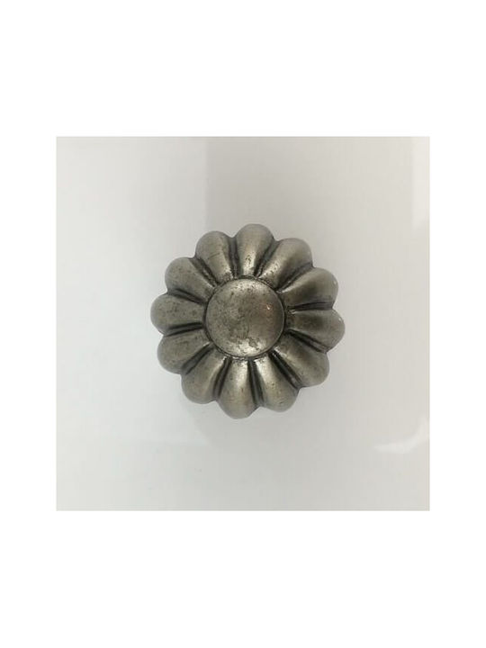 Besana 2325 Antique Iron Furniture Knob Ø30mm