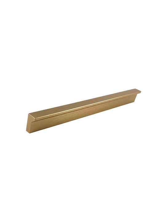 Mâner Pentru Mobilier Viefe Angle 0077 L29 Bronz Închis Periat Centre 256/320mm Lungime Totală 400mm