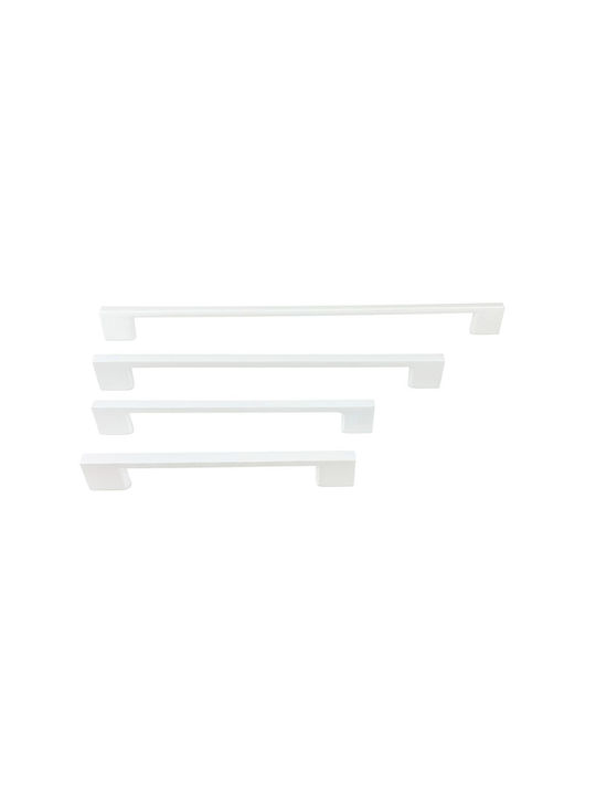 Λαβή Επίπλων Perfect 723 Ματ Λευκό 160mm