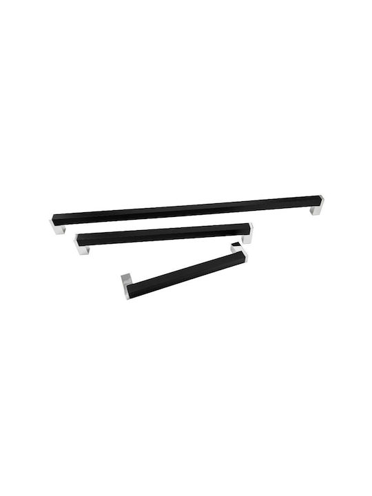 Furniture Handle Citterio Line 319 Matte Chrome Black 288mm