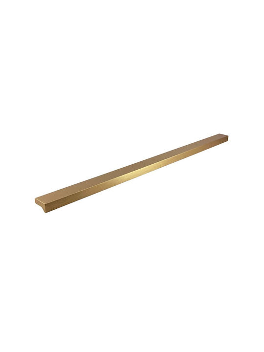 Mâner Pentru Mobilier Viefe Angle 0077 L29 Bronz Închis Periat Centre 96 128 160mm Lungime Totală 200mm