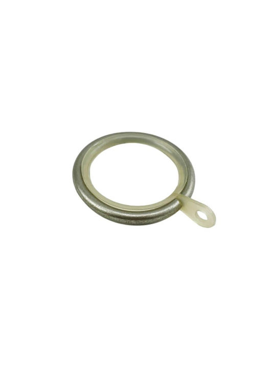Metalic Bare Pentru Perdele Fs Home A02 Diametru 25mm Mat Nichel Stras Single 140 Cm