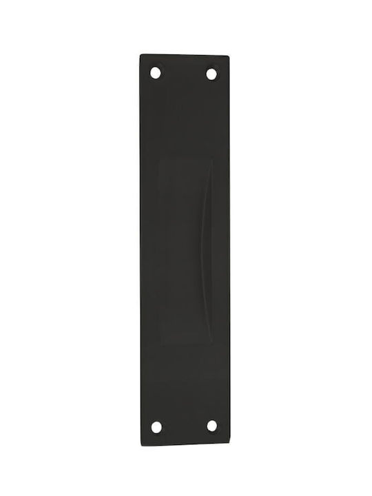 Perfect 232 Χούφτα Πόρτας χωρίς Οπή Μαύρη Ματ 159mm