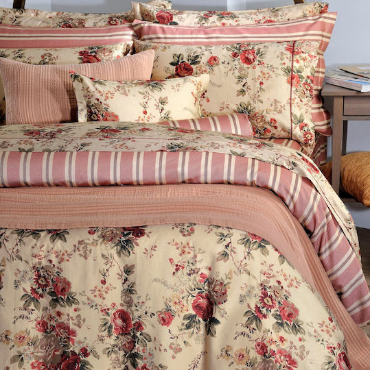 Down Town Home Set Queen 4pcs 245x270cm S869 Antique Flower Down Town Home Set Queen 4pcs 245x270cm S869 Antique Flower