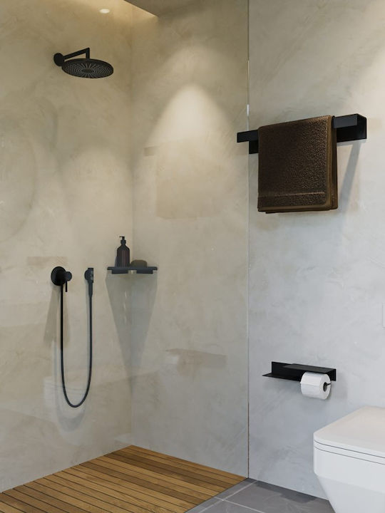 Verdi Grey Bathroom Shelf
