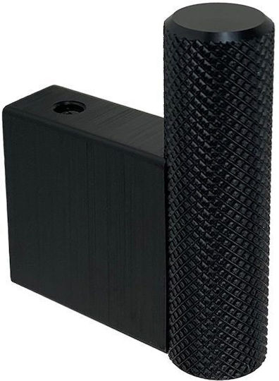 Viefe Метална Стенна Закачалка Черна 1.4x5x4.2см