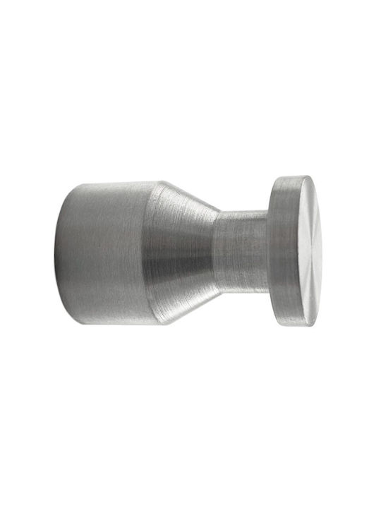 Perfect Wall Hanger Metal Silver 2.5x4x2.5cm