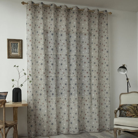 Beauty Home Art with Grommets Beige 280x280cm Beauty Home Art with Grommets Beige 280x280cm