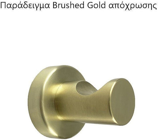 Sparke Musa 07 Brushed Комплект смесител и чучур за вграждане за Лавабо 1 Изход Златист