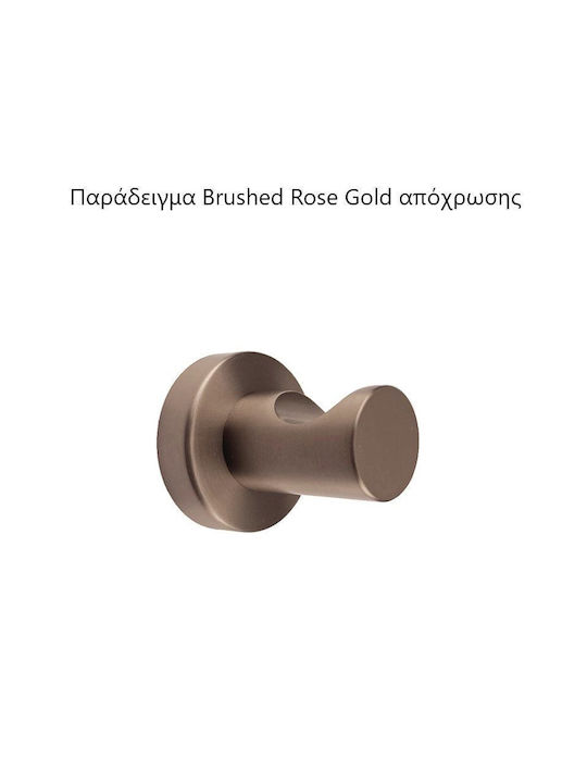 Sparke Musa 07 Brushed Rose Built-in Mixer & Spout Set for for Bathroom Sink 1 Exit Gold
