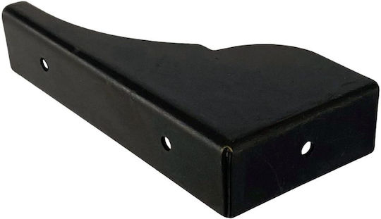 Besana Metallic Corner Shelf Black 90x43mm 6008-ANTIKE-MAURO-DEKSIA