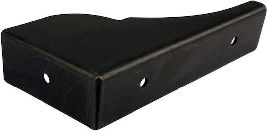 Besana Metallic Corner Shelf Black 90x43mm 6008-ANTIKE-MAURO-ARISTERI