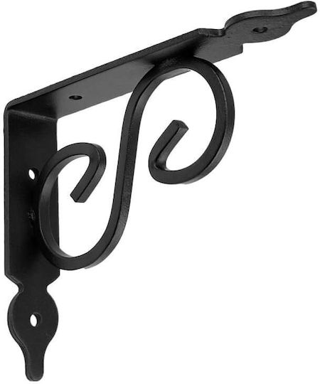 Eckregal Rei 1477 Schwarz Geschmiedet 20 cm
