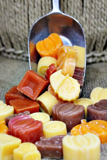 Wax Melt Σόγιας Συσκευασία Κιλού Άρωμα Μελομακάρονο