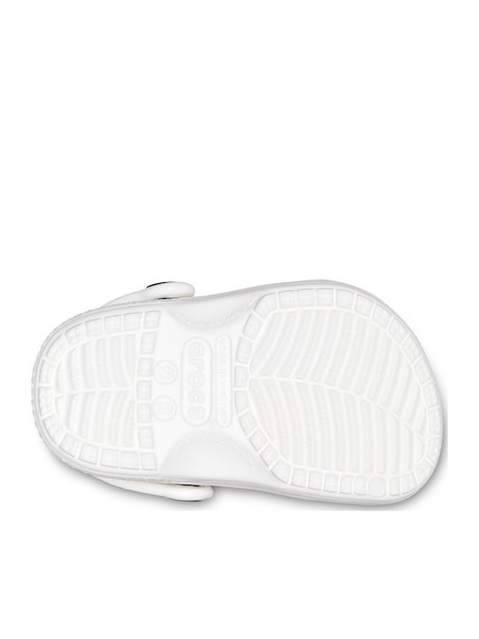 Classic Clog Kids Anatomic Beach Clogs White