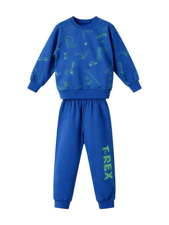 Nek Kids Wear Σετ Φόρμας Μπλε Ρουα