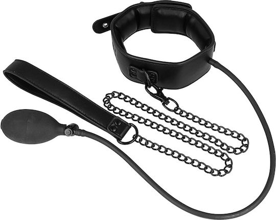Fetish Submissive Κολάρο σε Ασημί Χρώμα