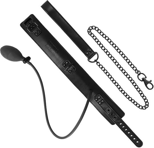 Fetish Submissive Κολάρο σε Ασημί Χρώμα