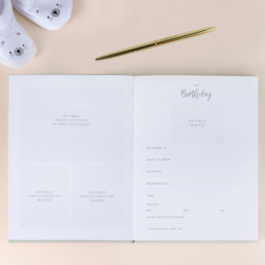 Baby Calendar for Babies "Your First Years" for Girl