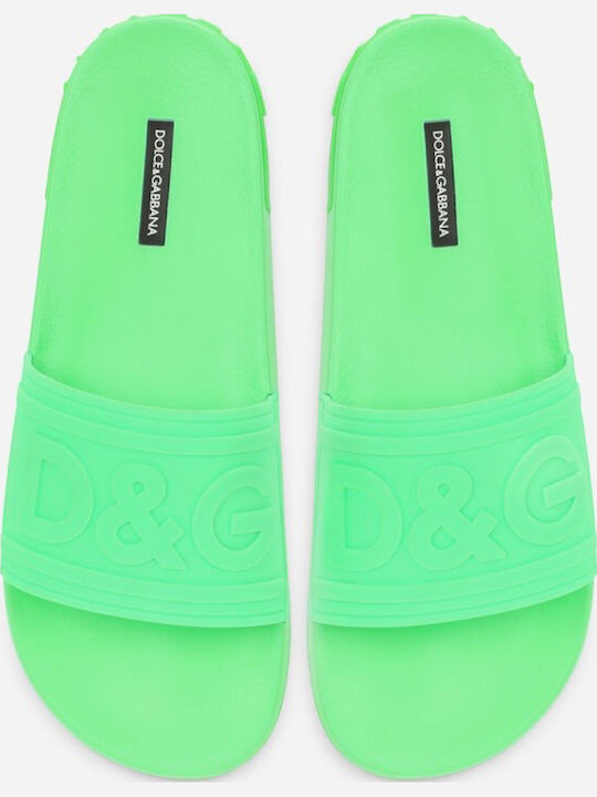 Dolce & Gabbana Slides Verzi
