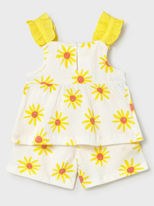 Kinder-Set mit Shorts Sommer 2Stück Yellow