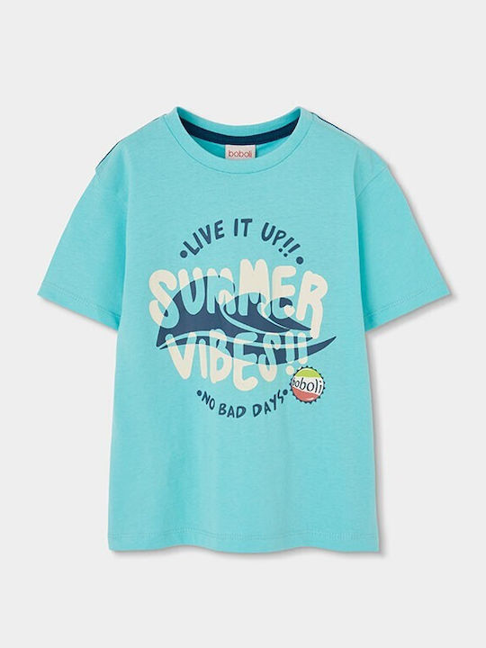 Kids Clothing Set with Shorts Summer 2 Pieces Blue