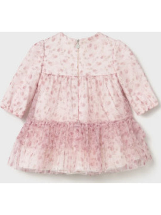 Rochie pentru Copii Mânecă lungă Din tul Rose Petal
