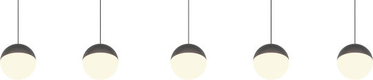 Trio Lighting Senta Gray Ceiling Light