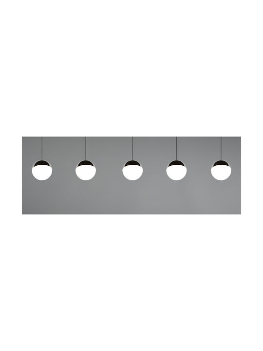 Trio Lighting Senta Deckenleuchte Silber