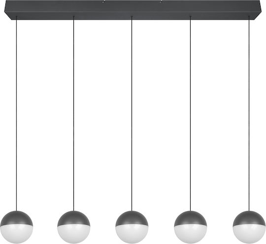 Trio Lighting Senta Gray Ceiling Light