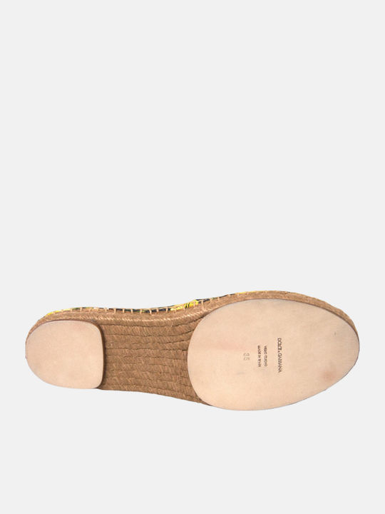 Dolce & Gabbana Women's Espadrilles Yellow