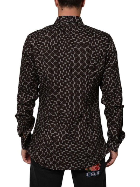 Dolce & Gabbana Slim-Fit-Hemd Gold