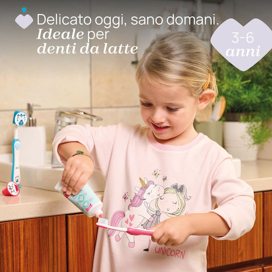 Chicco Hippo Детска Четка за Зъби Розова