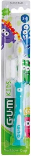 GUM Kids 901 Детска Четка За Зъби За 3+ Години Светлосиня