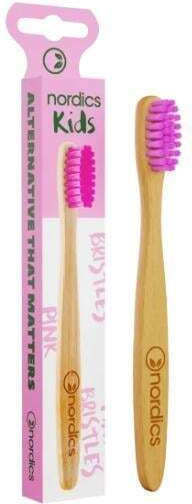 Nordics Kids Kinderzahnbürste Rosa
