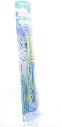 Aquafresh Flex Junior Παιδική Οδοντόβουρτσα για 6+ Χρονών Μαύρη